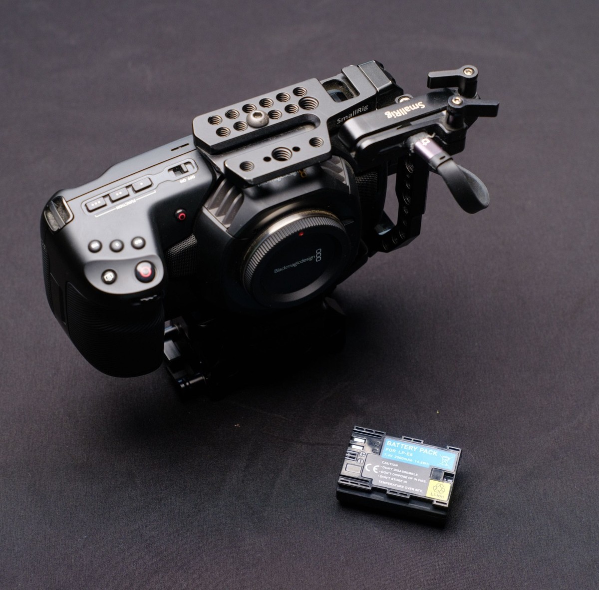 Blackmagic Pocket Cinema Camera 4K オマケあり Blackmagic Design Pocket Cinema Camera 4K + EXTRAS | CAGE, 15MM