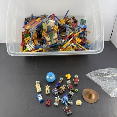 K NEX KRE-O Building Toy Parts Lot Figures Plants Zombies Dungeons Dragons Mixed