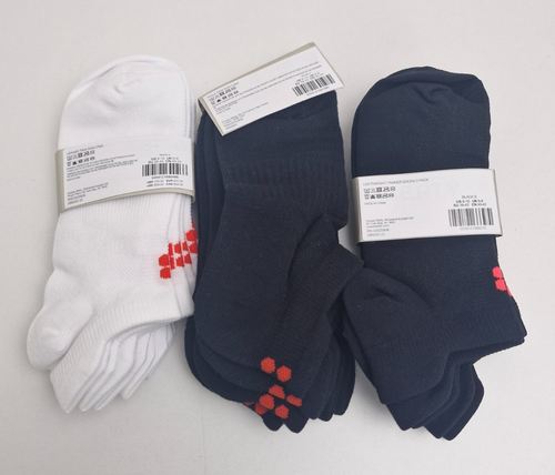 Sweaty Betty Trainer Socks 9 Pairs Size UK 6-8 White Black EU 39- 42 No Show New - 第 2/10 張圖片