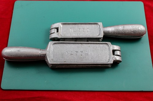 Vintage Palmer Sinker Jig Mold No.553 & No.554 Lot of 2