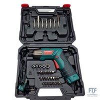 Hychika Akkuschrauber, 6N·M Drehmoment 2000Mah 3,6V Akku Mit 35 ZubehöRteilen, L