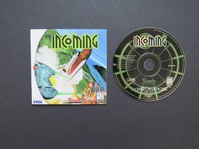 INCOMING  (Sega Dreamcast, 1999) Complete - Disc Manual Tested