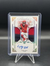 2025 Flawless Tank Dell Dual 2 Color Patch Auto 🔥 Silver  Holo #11/20 Texans