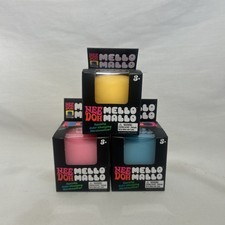 NeeDoh Mello Mallo Squishy Stress Fidget Color Changing Marshmallow Set Of 3