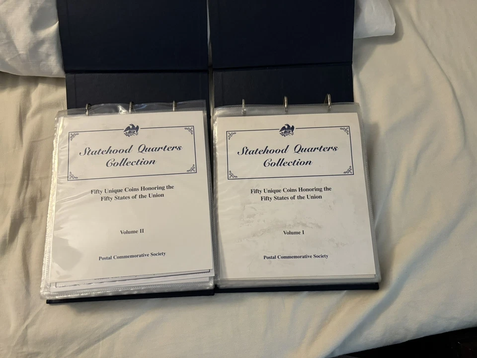 Postal Commemorative Society Statehood Quarters Collection Vol 1 and Vol 2 - Image 4 of 4