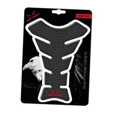 Standard Carbon Ride Angry Premium Motorcycle Tank Pad - Standard Carbon