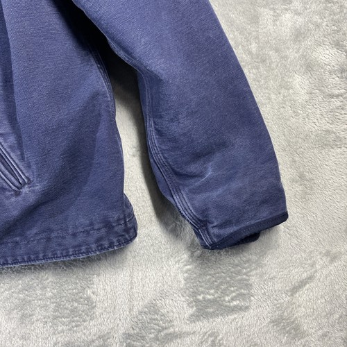 Carhartt Duck Jacke Sherpa gefüttert Damen Größe XXL 20 Faded Distressed 104292 - Bild 2 von 17