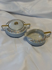Ancienne Boîte à Sel En Porcelaine - Epiag Czechoslovakia - Vintage Collection