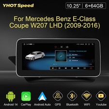 10,25" Multimedia Car Stereo Android Autoradio F&uuml;r Mercedes E W207 C207 4G LTE
