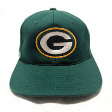 Vintage Green Bay Packers Sports Specialties SnapBack Hat Cap Nfl Plain Logo 90s