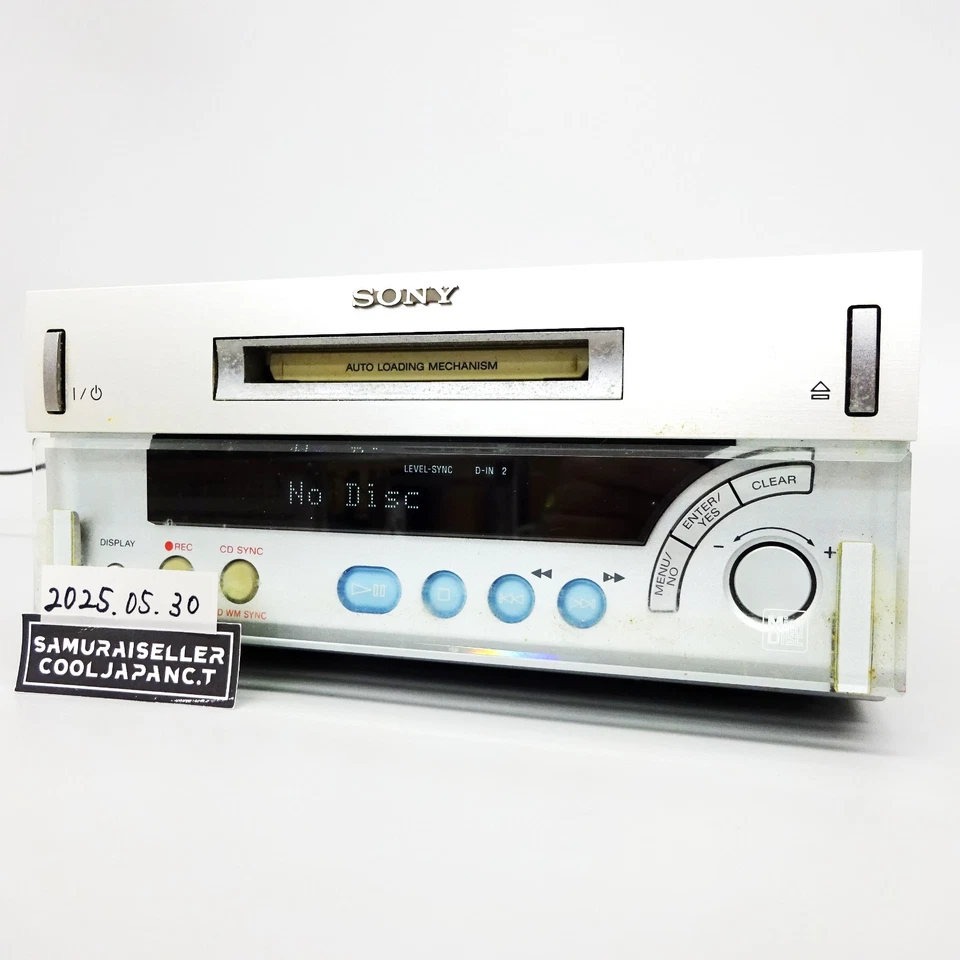 Sony MDS-SD1 Minidisc MD Deck Player Recorder Audio Japan gebraucht