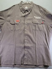 NWOT LAPCO FR Men  s Button Shirt Flame Resistant CAT2 Long Sleeve Mens Size 2XL