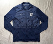 Nike Dri-Fit UConn Huskies Full Zip Team Hybr...