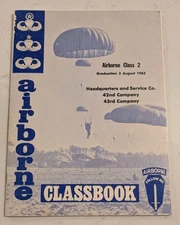 1962 Fort Campbell Class Book 101st Airborne