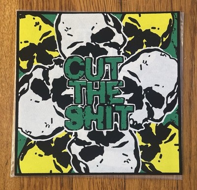 Cut The Shit 7  Vinyl Record Boston Punk Hardcore Bored To Death Records