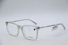 NEW CALVIN KLEIN CK 20510 070 CLEAR GREY AUTHENTIC FRAMES EYEGLASSES 56-18