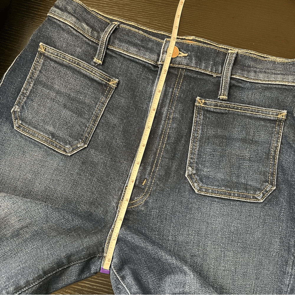 Mother The Patch Pocket Rambler Zip Sneak Jeans These Boots are Made for Walking