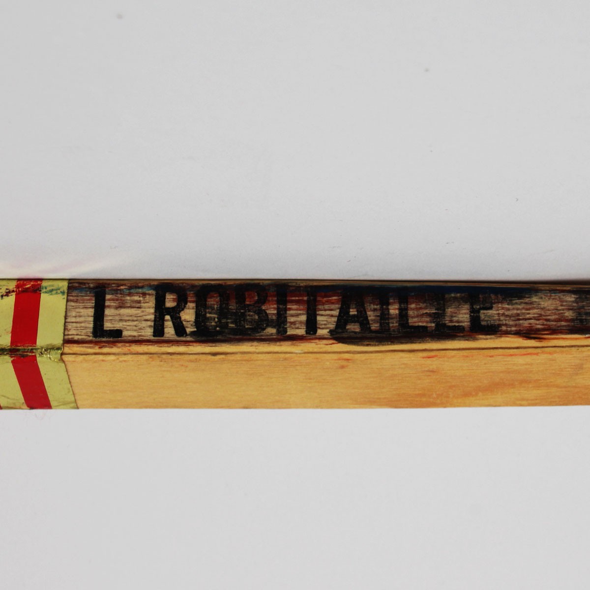 Luc Robataille Game-Used Stick COA 100% Authentic & Provenance