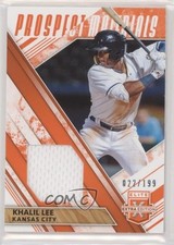 2019 Panini Elite Extra Edition Prospect Materials Orange 22/199 Khalil Lee 2p7