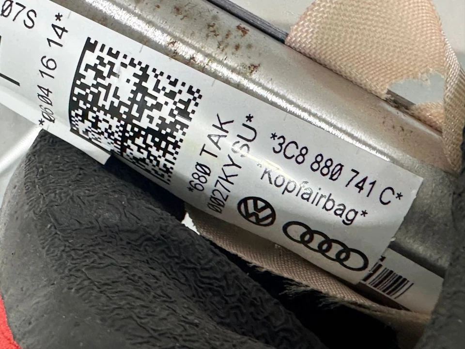 Bolsillo cabeza izquierda Volkswagen Passat CC 2016 3C8880741C DEL12268 Foto 3 de 4