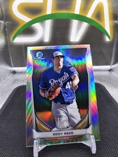 2014 Bowman Chrome Refractor Cody Ross #/500 Royals Rookie Card. rookie card picture