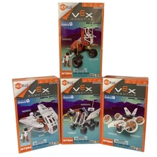 Lot of 4 HEX BUG VEX ROBOTICS Space Explorer STEM Construction Kits Age 6+ NEW