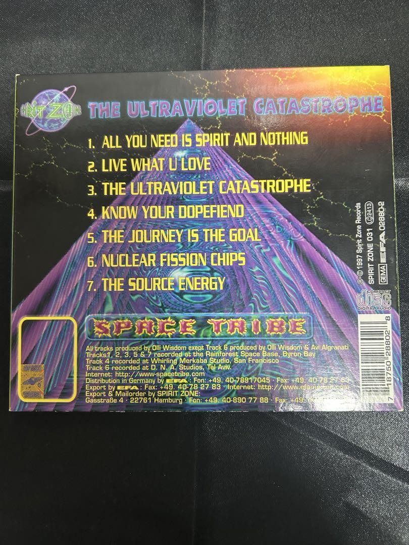 洋楽 SPACE TRIBE THE ULTRAVIOLET CATASTROPHE Space Tribe The Ultraviolet Catastrophe | eBay