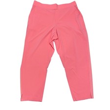 Athleta Brooklyn Ankle Pant Women's 18 Sunset Glow Pink Packable Pull On NWT