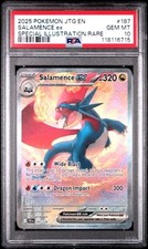PSA 10 Salamence ex 187/159 SIR Journey Together 2025 GEM MINT