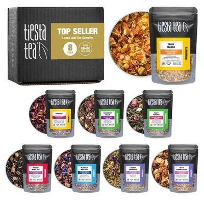 Loose Leaf Tea Set, 8 Samples, Hot/Iced