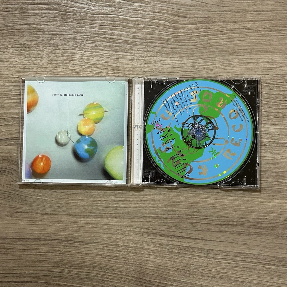 Audio Karate - "Space Camp" CD, 2002 Kung Fu Records Foto 2 de 4