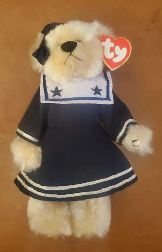 Ty Attic Treasures Collection - Breezy - Sailor Bear - Vintage 1993 - Tags
