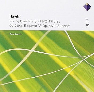 Eder Quartet - Haydn : String Quartets Op.76 Nos 2 - 4... - Eder Quartet CD TPVG