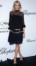 RUNWAY Gucci Silk Knee-Length Dress Size: XS | US2, IT38