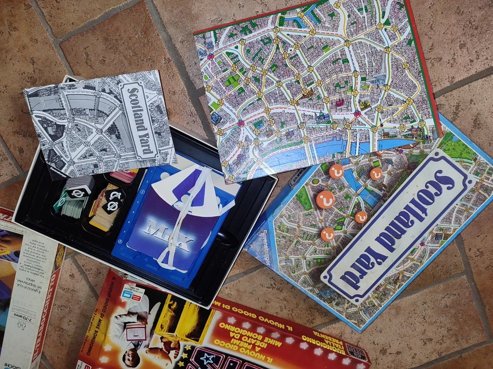 lotto giochi in scatola vintage anni 80 da recupero, PACMAN TRABOCCHETTO BIS ECC - Immagine 4 di 4