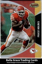 2003 Bowman's Best #75 Priest Holmes Kansas City Chiefs NFL Football