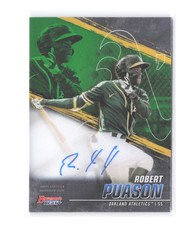 2021 Bowman's Best Robert Puason Auto Best of 2021 Autograph B21-RP Athletics