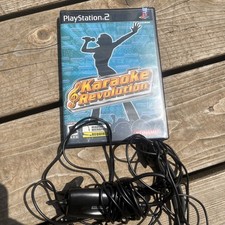 Karaoke Revolution Bundle Sony PlayStation 2 PS2 W/ Microphone Sealed Game