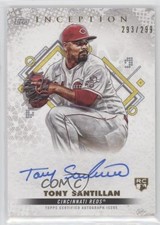 2022 Inception Base Rookie and Emerging Stars Antonio Santillan Tony Auto 08z4