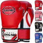 FARABI Junior Boxing Gloves Sparring Training Punching Gloves kids Leather 4-8OZ