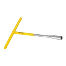10mm Rubber Coated T Handle Yellow
