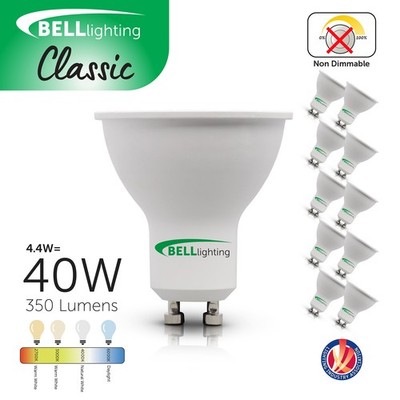 BELL GU10 LED Strahler Leuchtmittel warm/kalt/naturweiß 4,4W 350lm Einbauleuchte