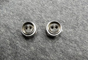 Amphenol 80-PC2F mike sockets. Two of them used. 