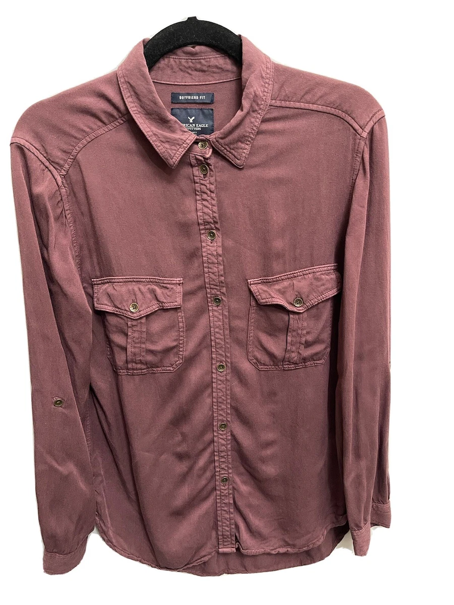 American eagle boyfriend clearance shirt