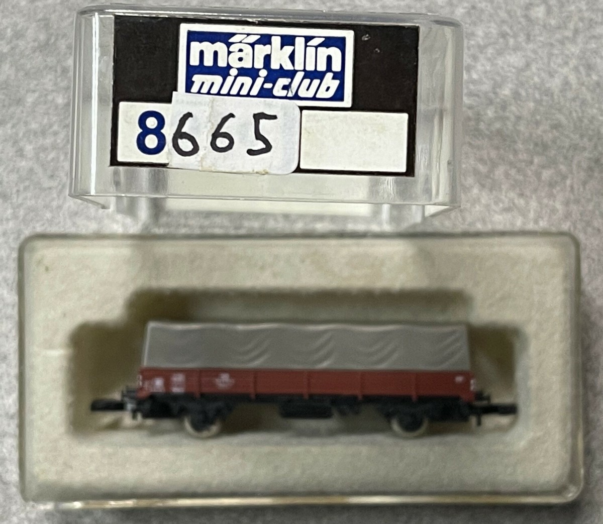 Marklin Z Mini Club 8665 Vintage German Low Sided Gondola with