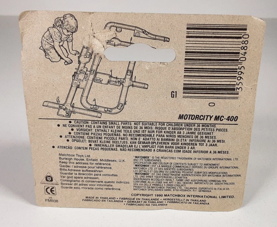 Matchbox MB 38, Series 1-75, Model A Ford Van, Thailand, 1:52, OVP, #S202b - Bild 2 von 2