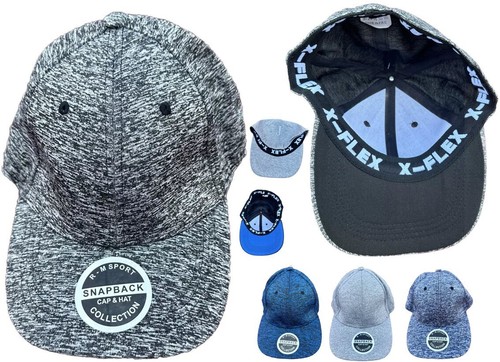 FLEXFIT Classic 6-Panel Fitted Baseball Cap X Flex Hat Adult Size Marble Print - 第 1/21 張圖片