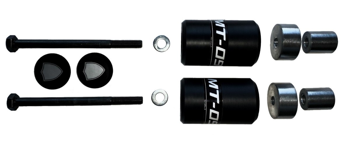 Motorcycle Crash Pads / Sliders For Yamaha MT-09 & Tracer 900 (2013+ Models) - Frame Protectors By MotopoliS