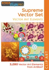 Supreme Vector Set Vector Art Elements by ArtBox7 - $3800 Value