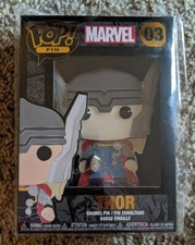 Nuevo Pin de Esmalte Grande Funko POP Pines Marvel Thor #03